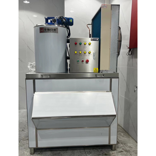 1吨片冰机交付张家口某食品厂